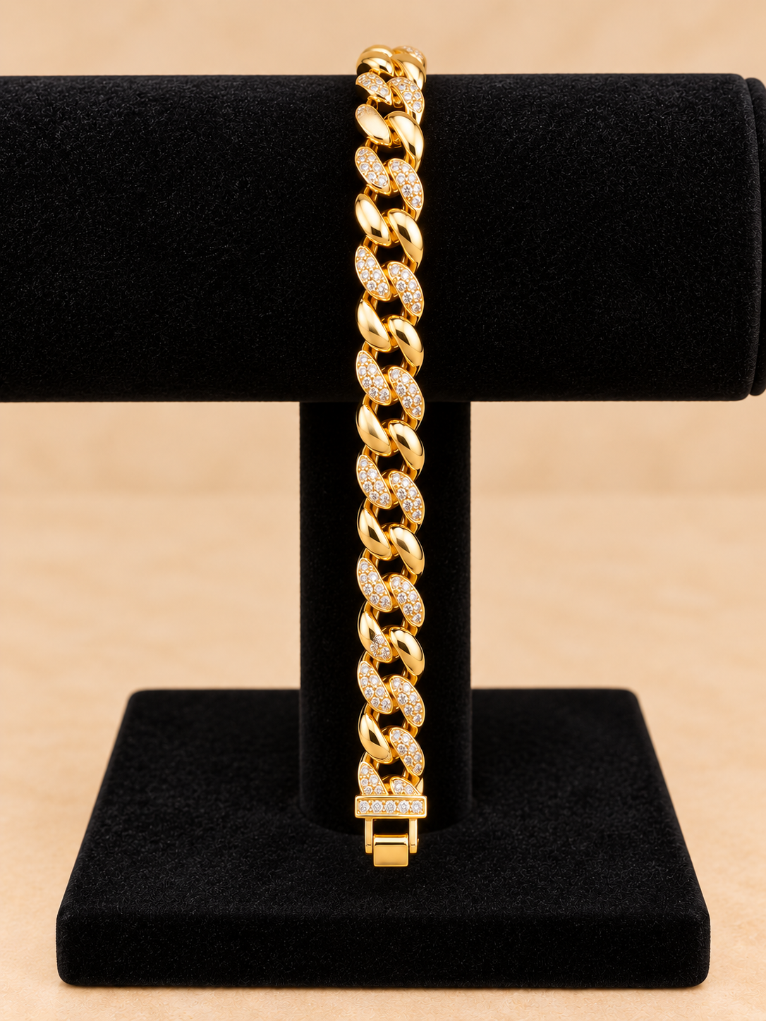 CZ Cuban Link Bracelet – 8” 8.5mm