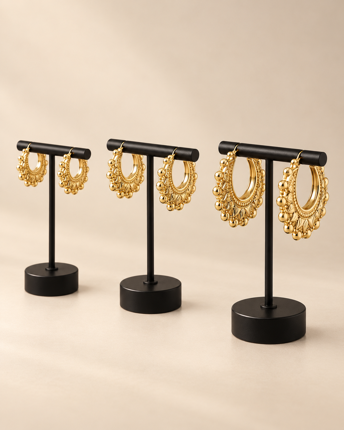 Creole Earrings – 25mm - 35mm - 50mm